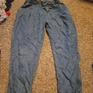 Blue Baggy Pants